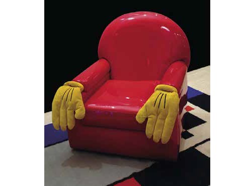 Кресло из ПВХ с подлокотниками Mirabili Mirabili Arte D'Abitare ARCH-00060726 - Вид №1