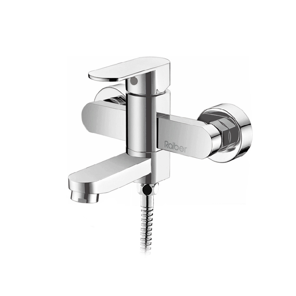 R7101 Смеситель для ванны однорычажный Raiber Lynn 