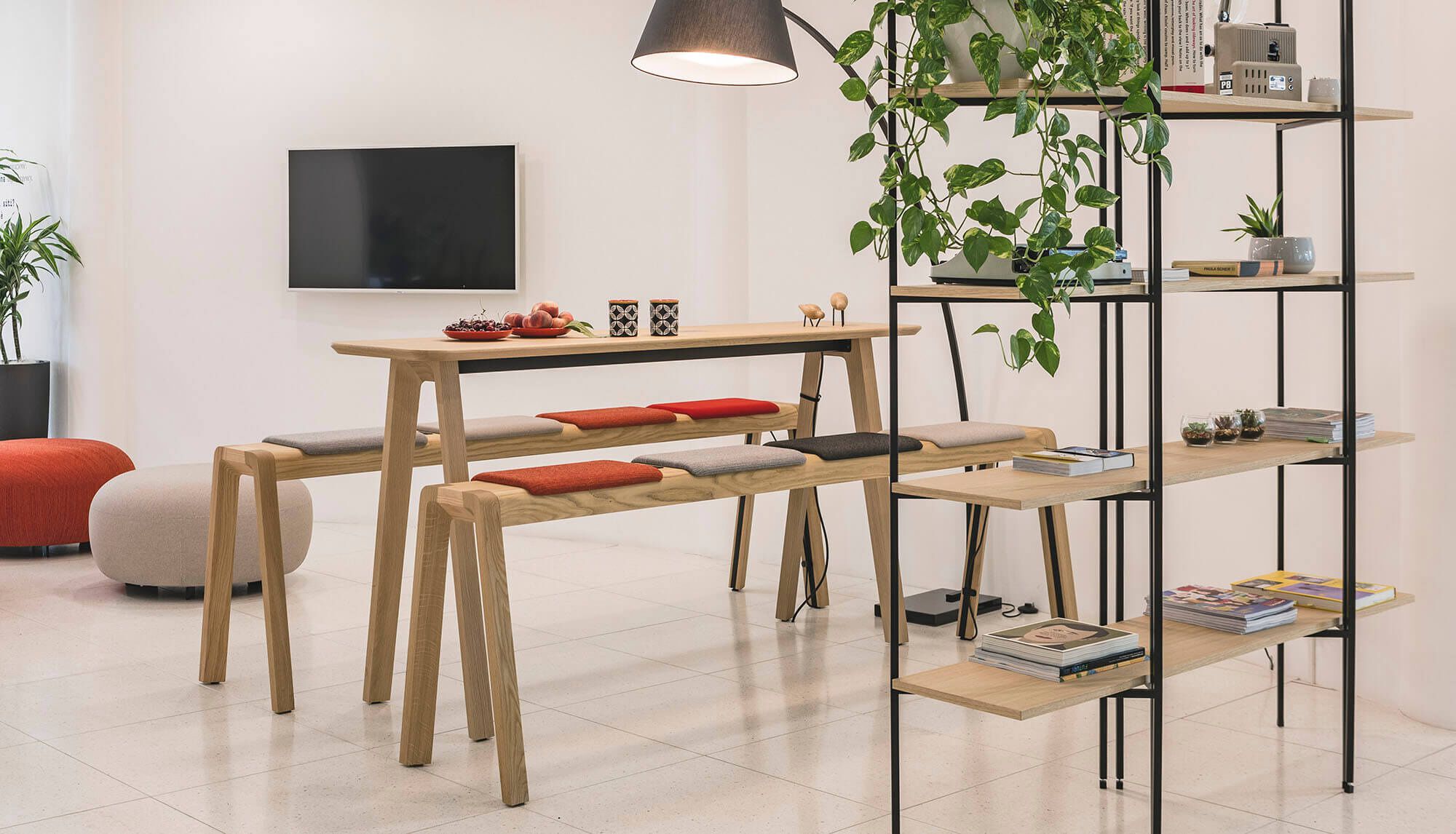 Высокий прямоугольный деревянный стол True Design E-QUO ARCH-00016968 - Вид №10