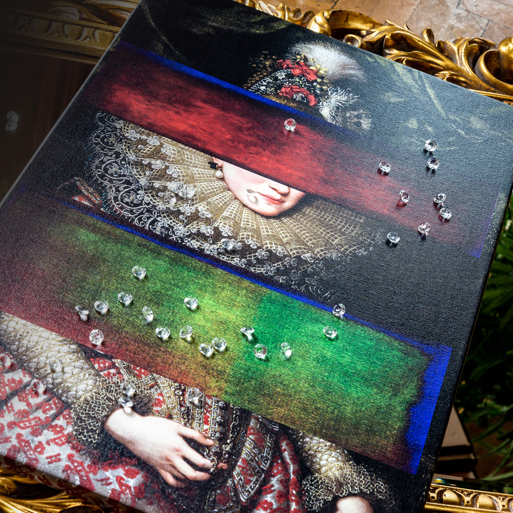 30101913 Арт-портрет «Герцогиня Маргарита» (холст, галерейная натяжка) Object Desire  - Вид №2