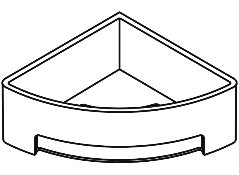 900.03.002XA корзина для душа HEWI System 900 - Вид №3
