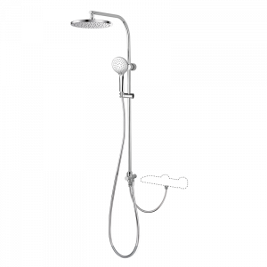 058764 PREMIUM Фиксированный колонок для внешних смесителей Хром GRB MIXERS