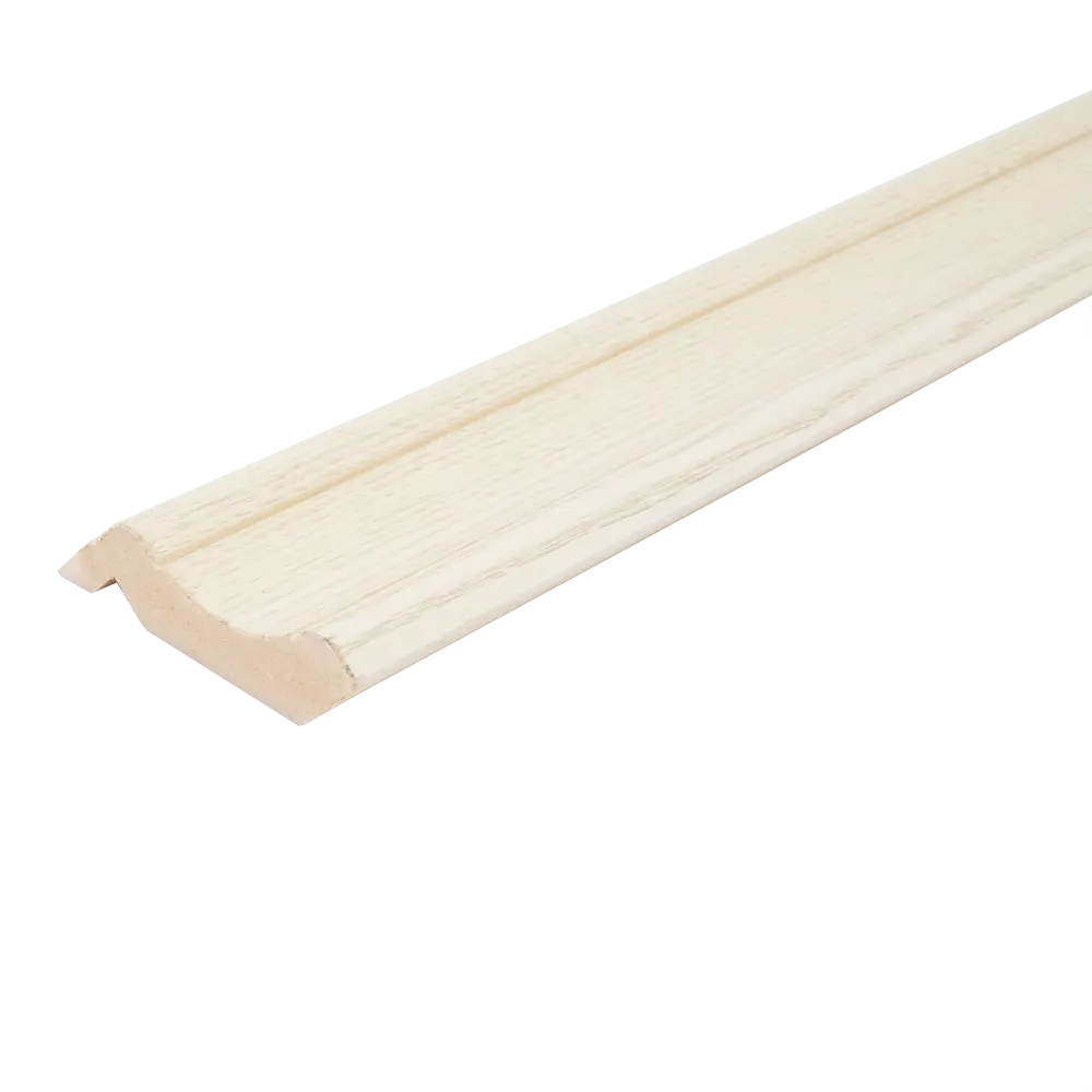 Карниз для кухонного шкафа Невель Delinia ID 220x7 см МДФ/шпон ясеня цвет кремовый 82310151 STLM-2051665