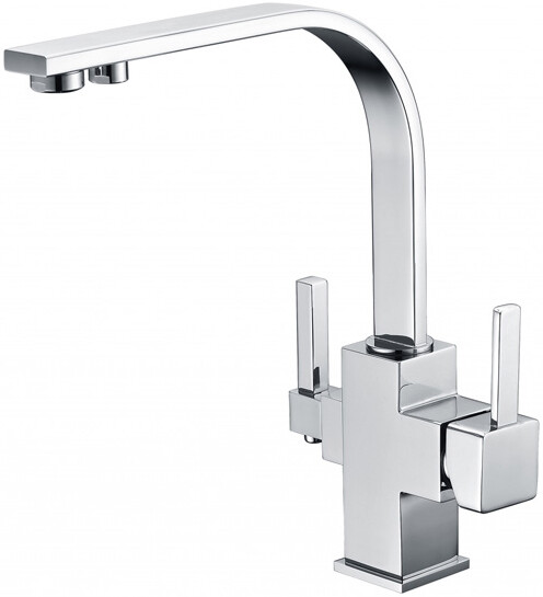 Смеситель ZorG Sanitary ZR 332 YF для кухонной мойки, хром