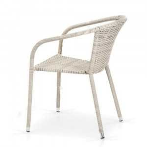 Y137C-W85 Latte Плетеное кресло Afina