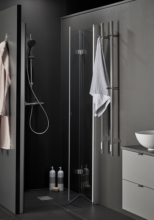 1450610 Душевая Дверь Igloo Pro Vik Niche 75 Clear Glass Hafa Прозрачный  - Вид №1