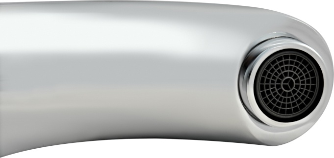 0402.500 Сенсорный латунный смеситель для умывальника Eleanti Puff  - Вид №4