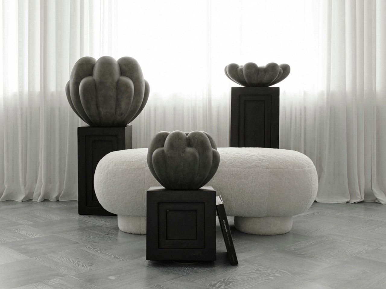 Скамейка из овчины 101 Copenhagen Big Foot ARCH-00058732 - Вид №2