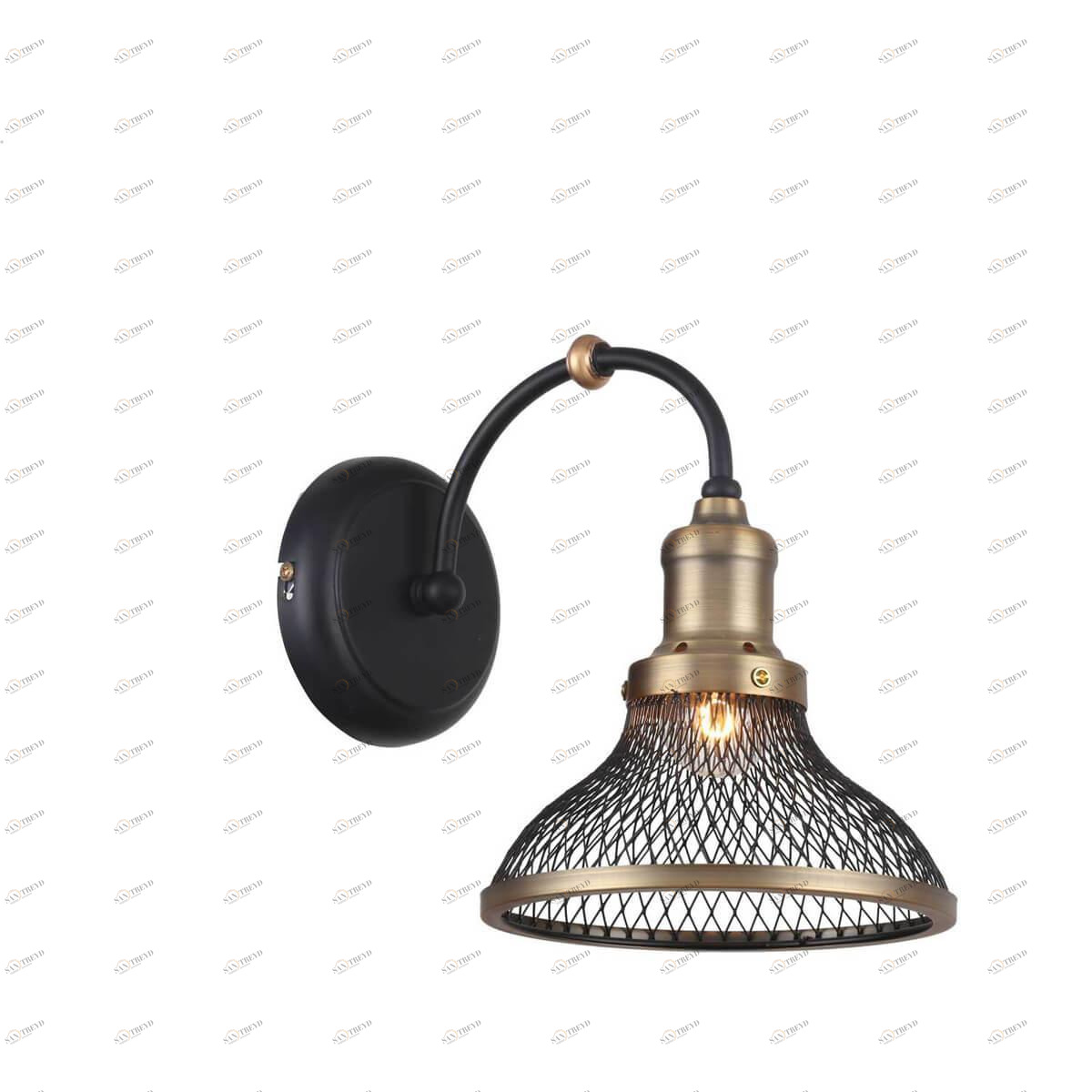 Бра металлическое бронзовое Feloria 2009/02/01W STILFORT FELORIA 00-3930741 Бронза 