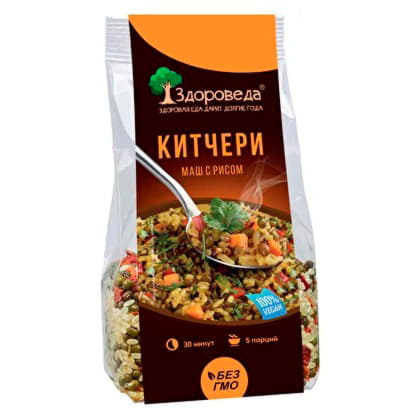 Китчери маш с рисом Здороведа 250 г Santreyd 13080