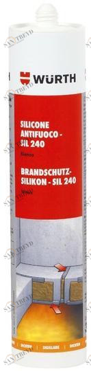 Würth Однокомпонентный эластичный силикон Sistemi di protezione passiva contro gli incendi 08923141
