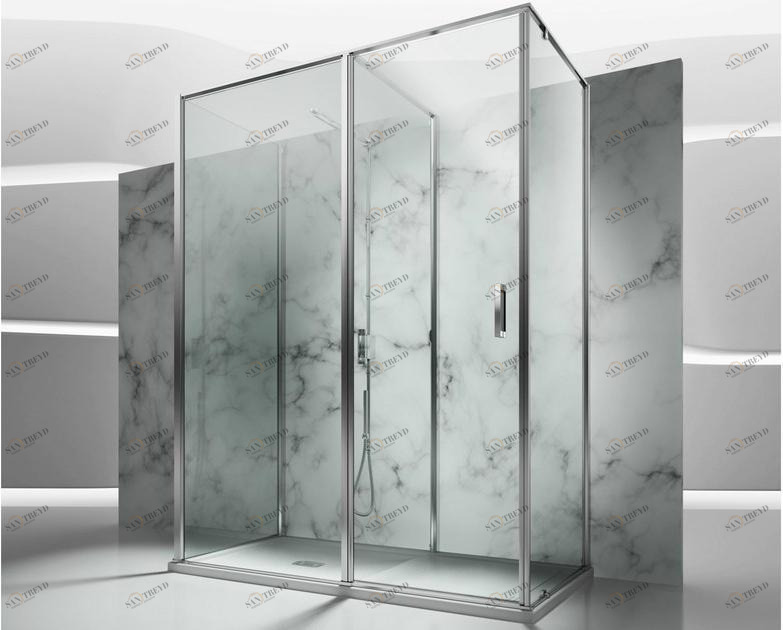 VISMARAVETRO Душевая кабина на заказ из закаленного стекла In-out sun-id-1448568