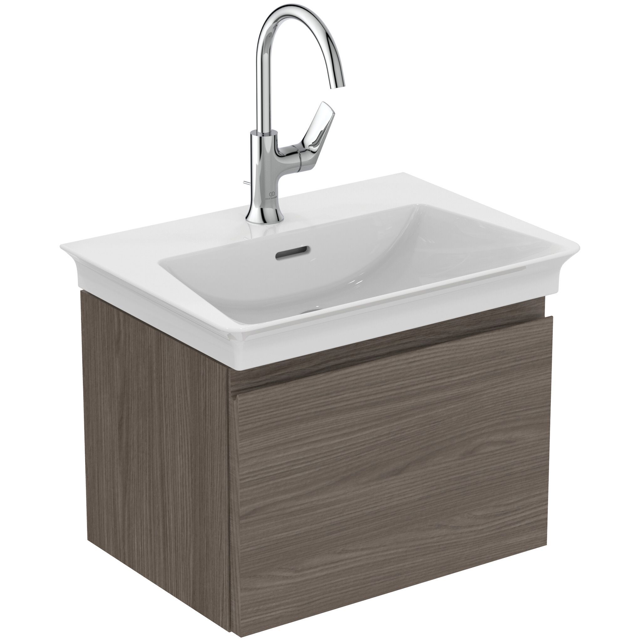 Одноместный подвесной умывальник с ящиками Ideal Standard Finesse ARCH-00029869 - Вид №31