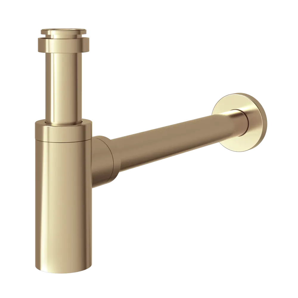 Сифон для раковины MONLID бутылочный золото 32 мм 89374484 STLM-1569247