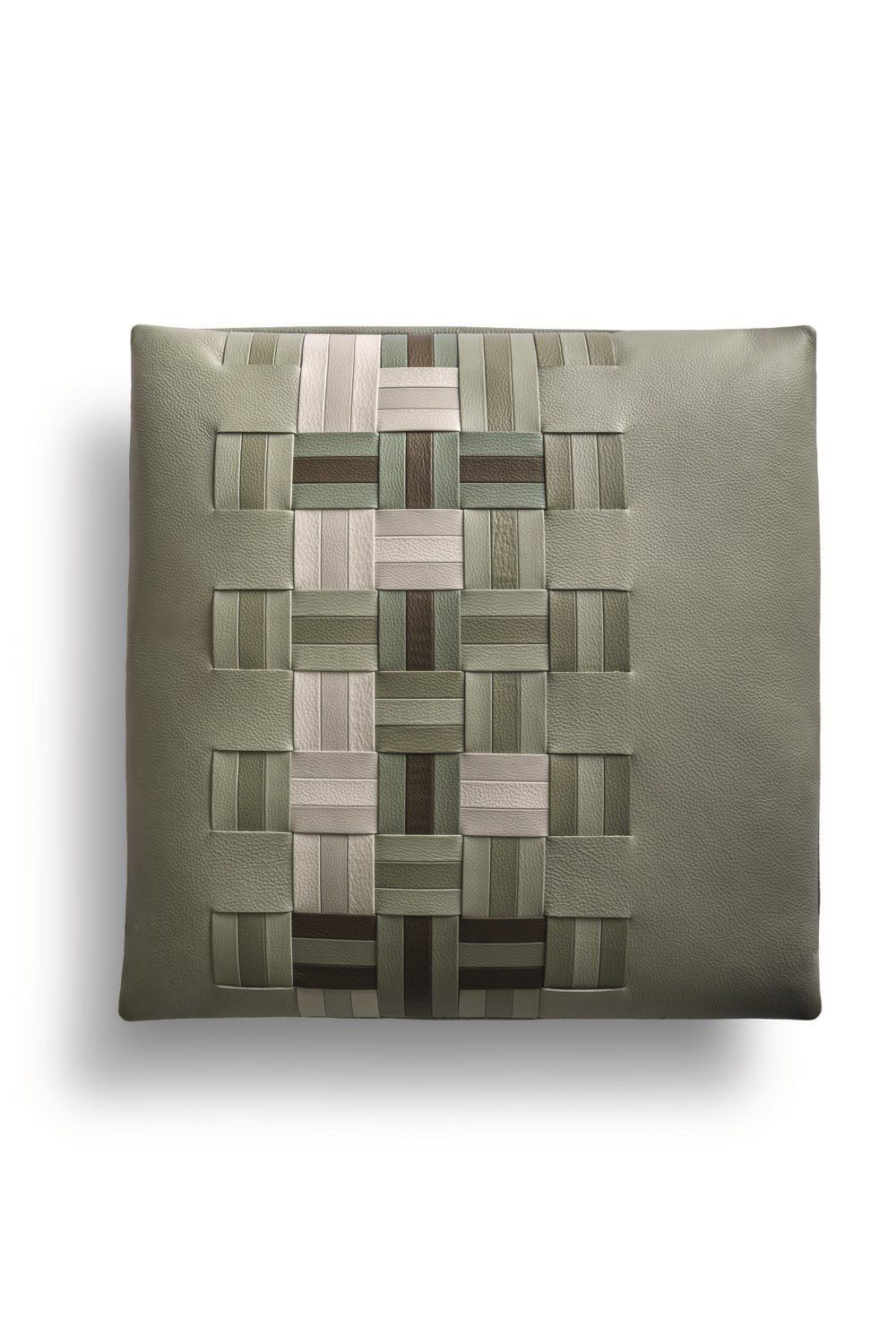 Кожаная квадратная подушка Poltrona Frau коллекция-мебель и аксессуары ARCH-00103126 - Вид №7