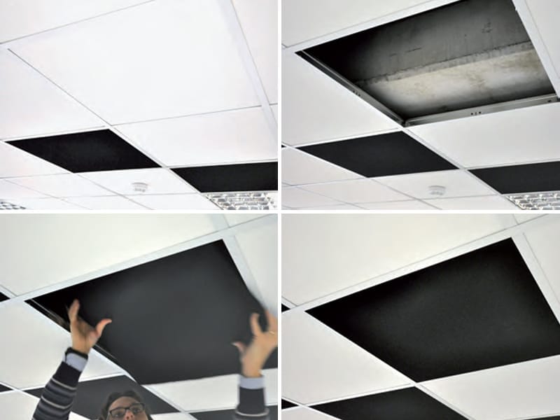 Рециркулированная акустическая панель потолка из полиэфирного волокна Isolspace SKY ARCH-00109091 - Вид №4