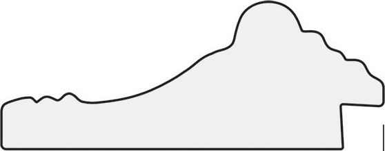 BY 7326 Зеркало в багетной раме - сусальное золото 80 mm EVOFORM Octagon - Вид №4