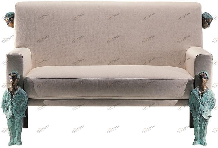 Mirabili 2-местный тканевый диван Mirabili arte d'abitare sun-id-1465639