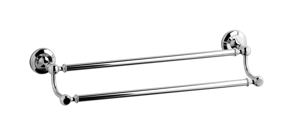 Двойная вешалка для полотенец WE ARE IB hr062cc Chrome Hermes