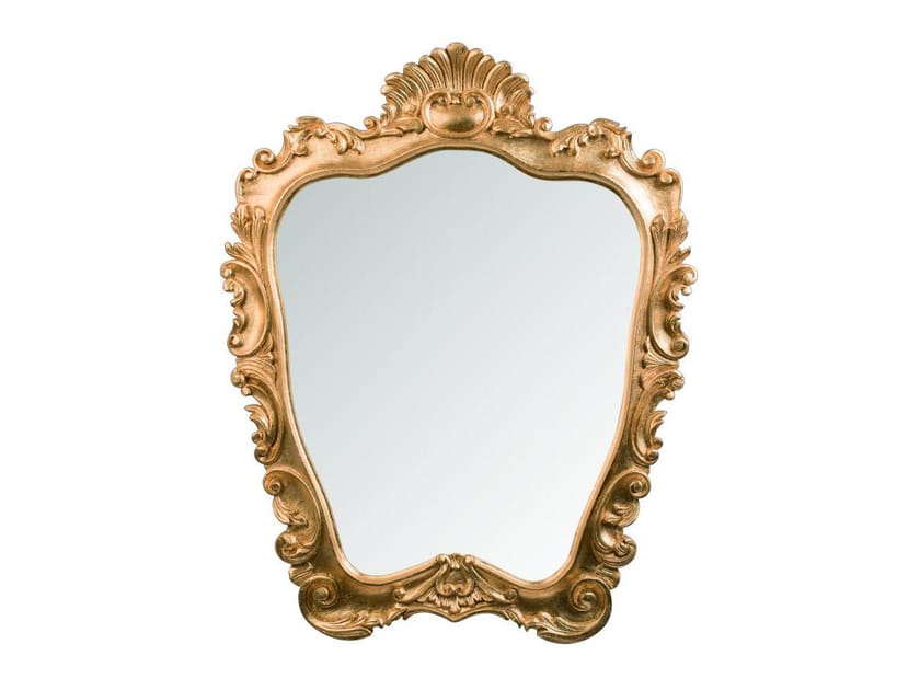 Настенное зеркало с металлической рамкой Gaia Mobili Complements ARCH-00108444