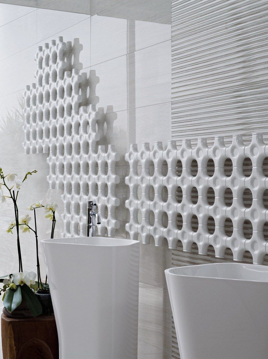 Настенный алюминиевый горизонтальный полотенцесушитель Tubes Elements ARCH-00043315 - Вид №1