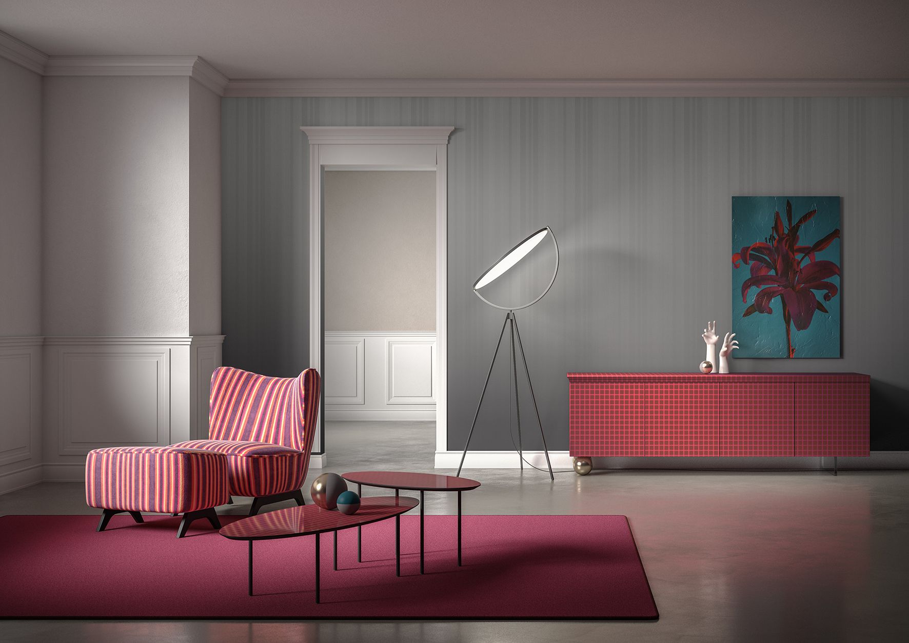 Шкаф с распашными дверями MOMENTI Home &amp ARCH-00076625 - Вид №6