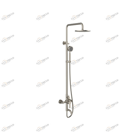 Orange Steel M99-911ni Душевая система, в комплекте. Цвет: никель. Белый sun-id-1517030