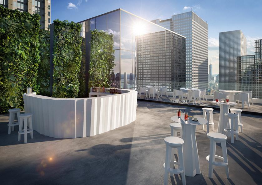 Plust Высокий табурет из полиэтилена Frozen sun-id-1461851 - Вид №1