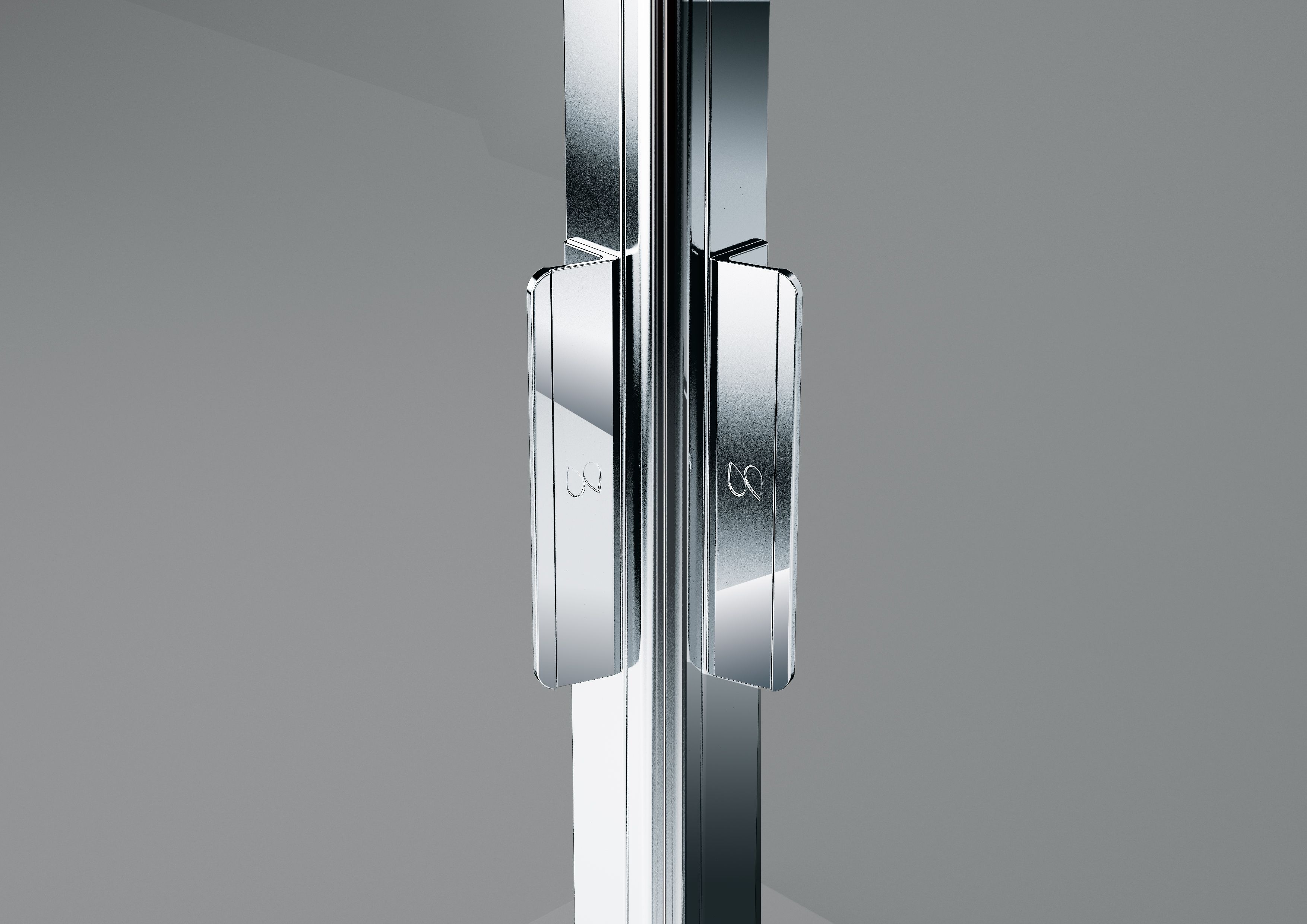 Нишевая душевая кабина с поворотной дверью Novellini Lunes ARCH-00065127 - Вид №2