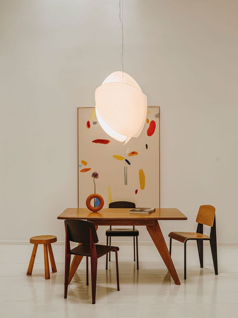 Японская бумага ручной работы светодиодный подвесной светильник LedsC4 Voiles ARCH-00036679 - Вид №3