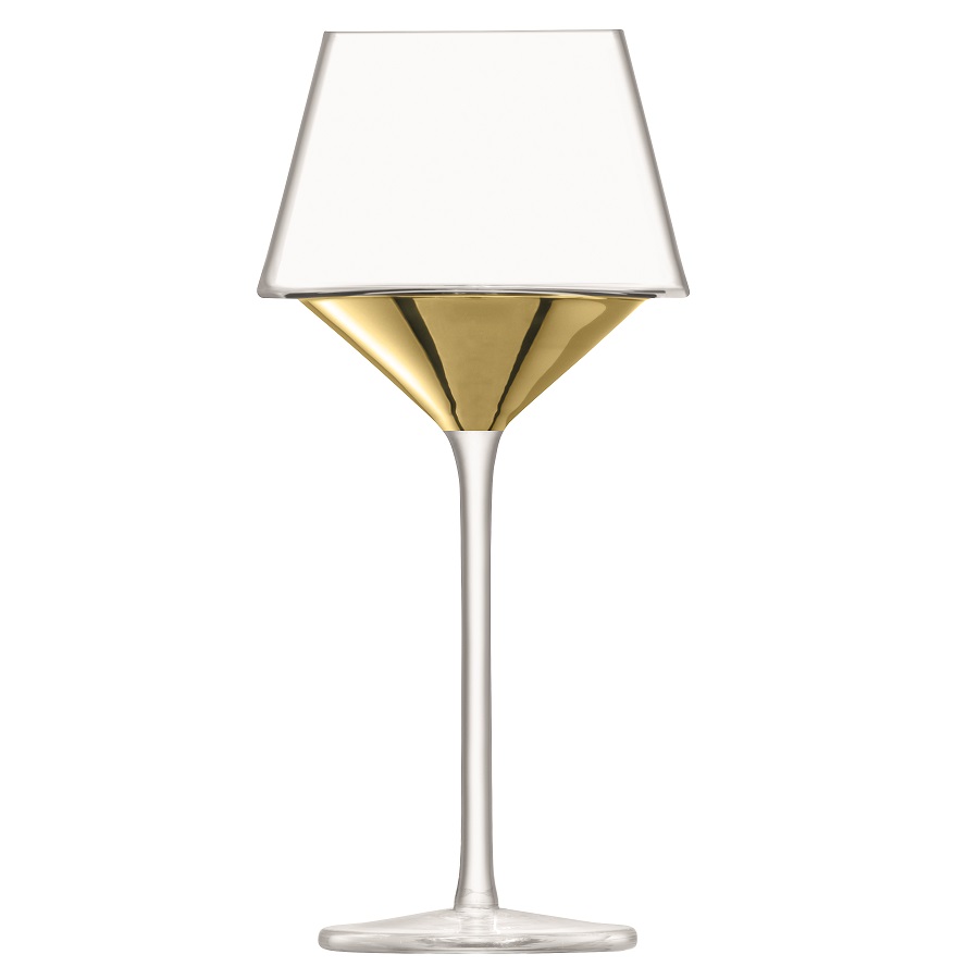 Набор из 2 бокалов для вина Space 445 мл золото LSA International G148716358 - Вид №2