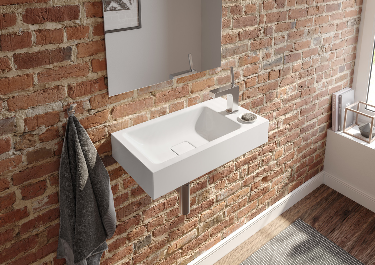 Умывальник KALDEWEI Сталь эмалированная 3073 258 альпийский белый матовый 30733319258 - Вид №3