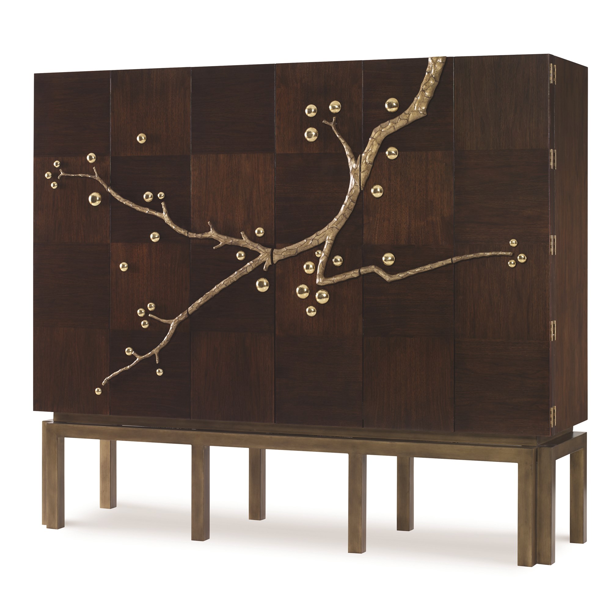 Шкафы 06809-890-166 Cherry Blossom Cabinet - Walnut Ambella  - Вид №1