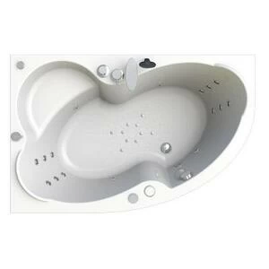 Гидромассаж "Специальный Chrome" на ванну Ирма 160х105 (двигатель 1500 Вт, система "Turbo-pool", джет Джереми - 4 шт., джет Глори - 12 шт.)