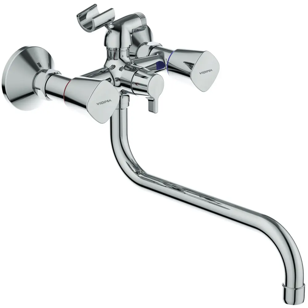 Смеситель для ванны универсальный Ideal Standard Vidima Modern двухвентильный цвет хром 82640767 STLM-2067268