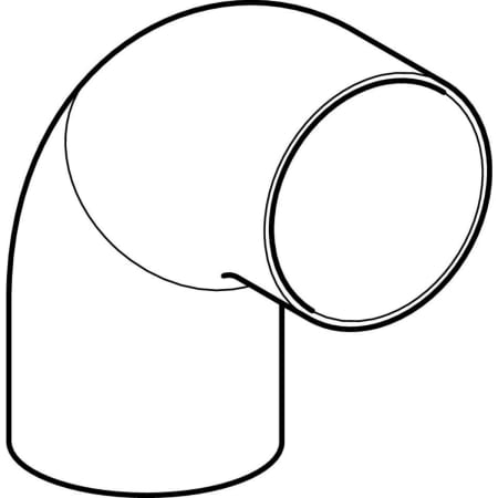 371.015.16.1 Отвод сегментный Geberit PE Geberit  - Вид №11