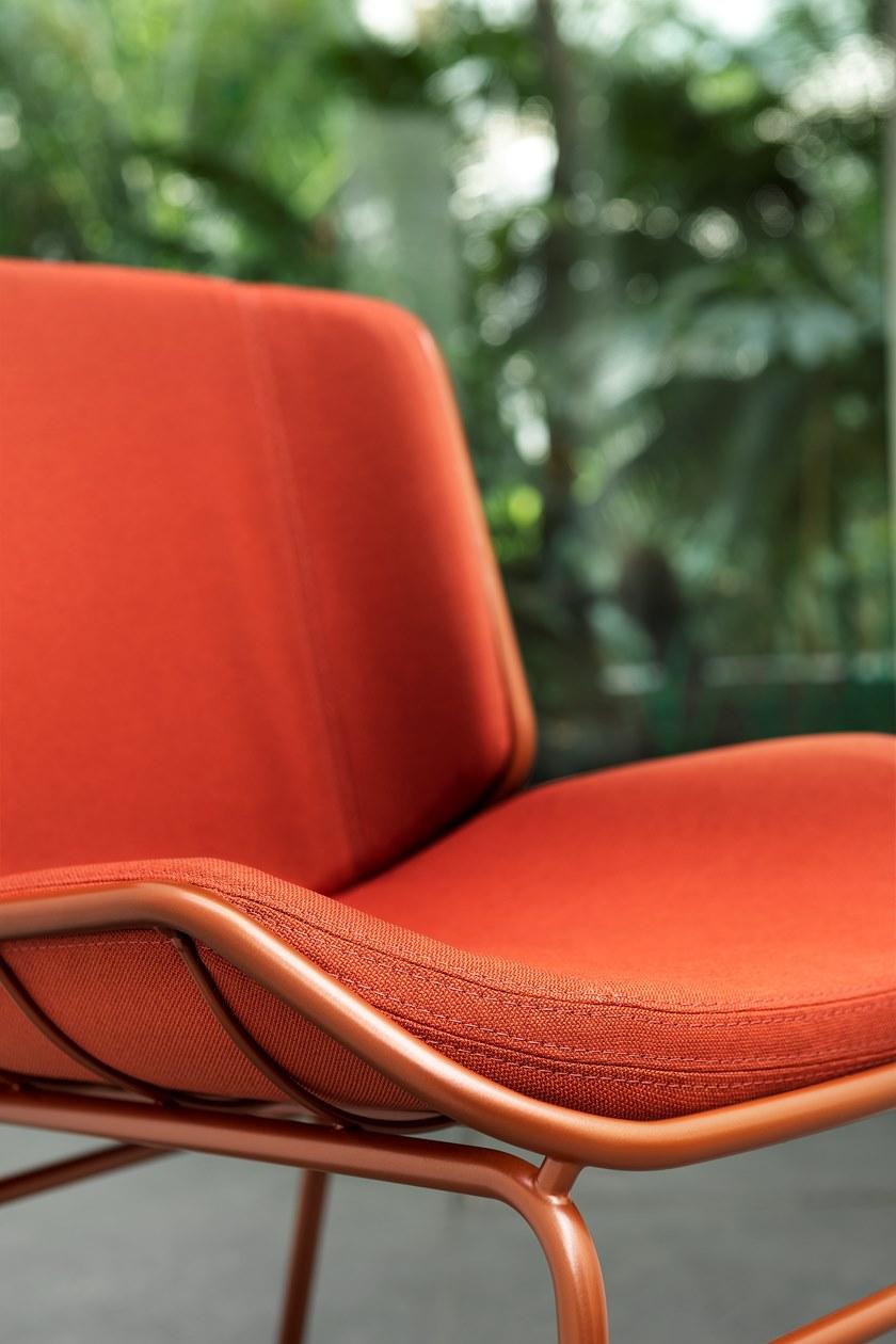 TrabA' Стул из мягкой ткани Skin 0082met skin,0084met - Вид №7