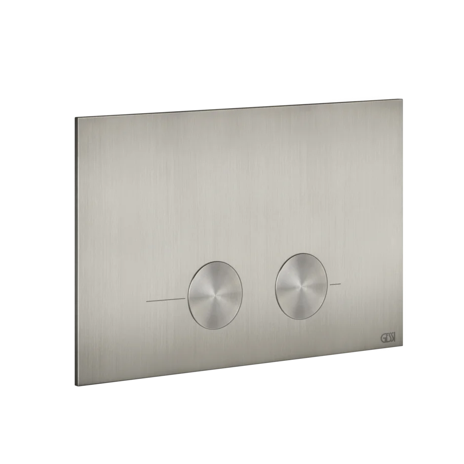 Запорная пластина 54611 239 Gessi Inverso ПОЧИЩЕННАЯ ЩЕТКОЙ СТАЛЬ 54611239