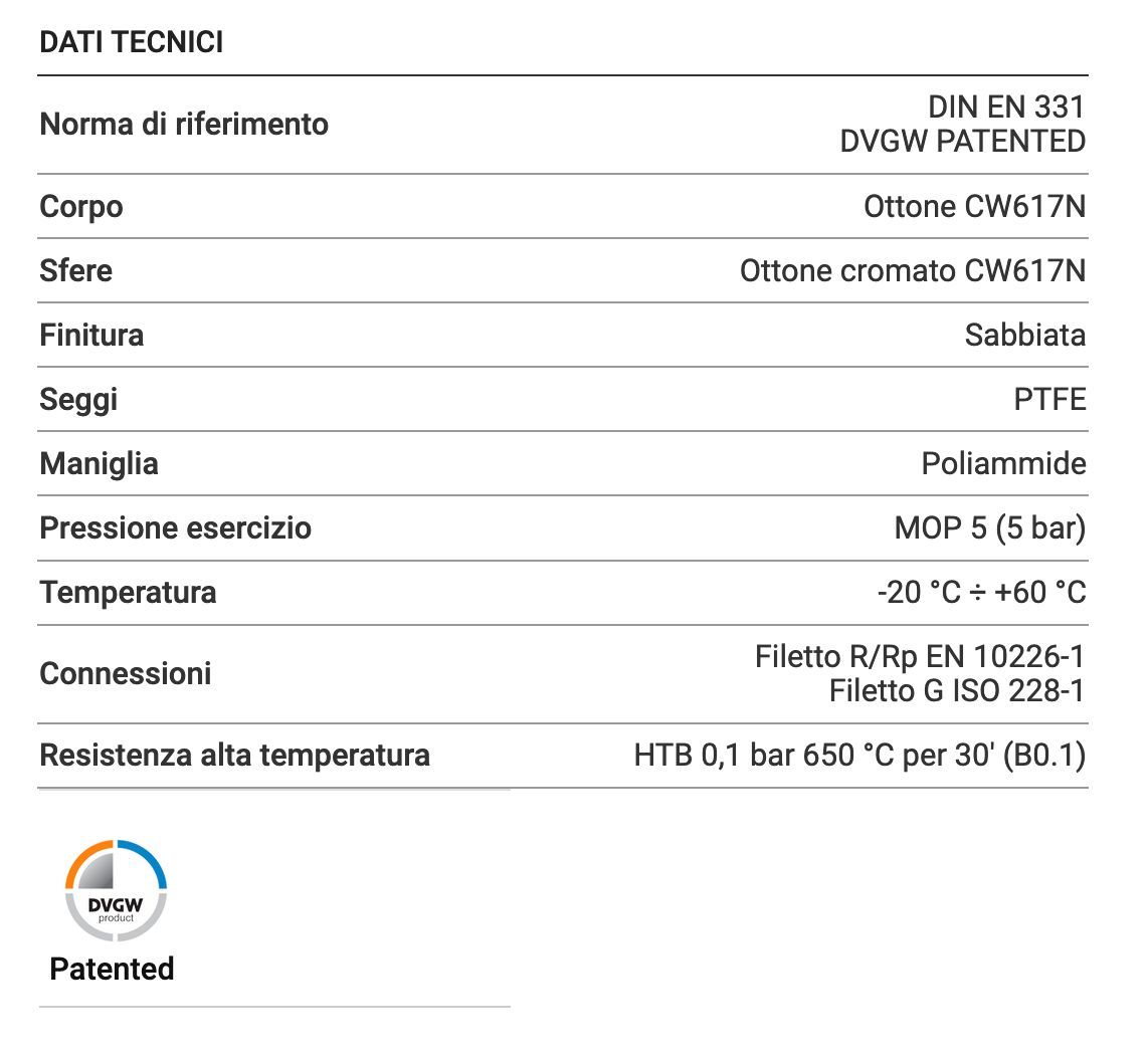 Запорный клапан с захватом давления и предохранительной ручкой прямая версия TECO G2 Punto Orange® ARCH-00058077 - Вид №5