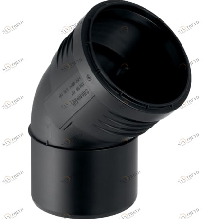 GEBERIT 390.122.14.1 Отвод Geberit Silent-PP 