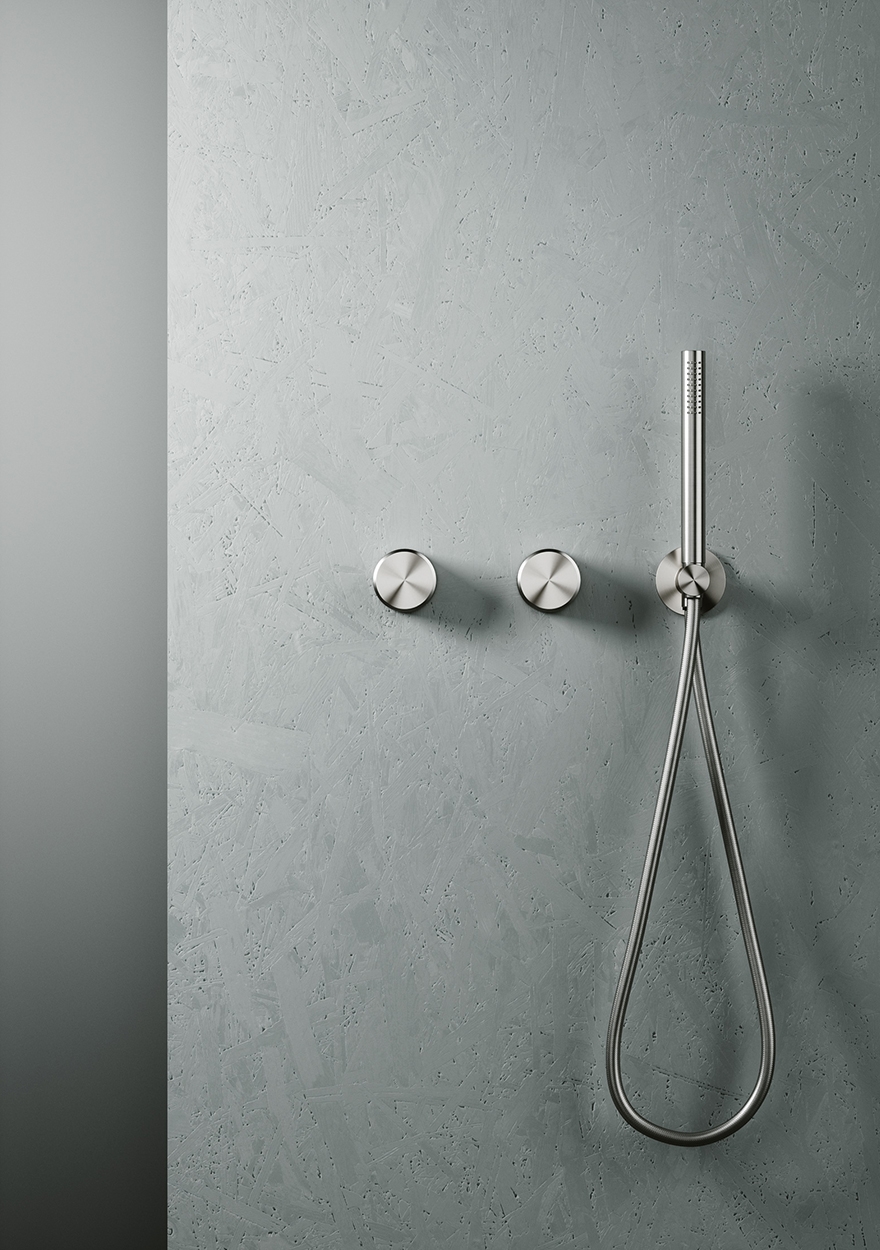 Стерео. 16 68. Настенный смеситель для Quadrodesign Stereo - Вид №1