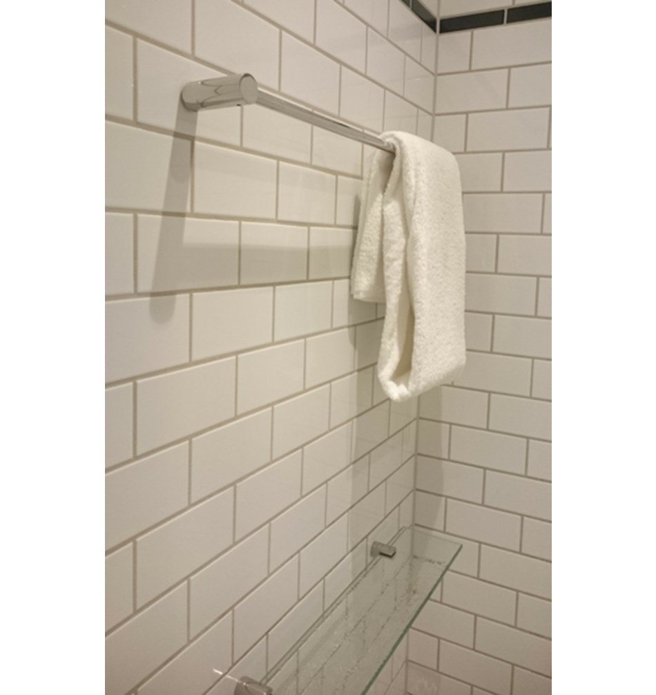 FROST Полка с держателями » прозрачная / полированная. Стекло Полированный O1108  - Вид №2