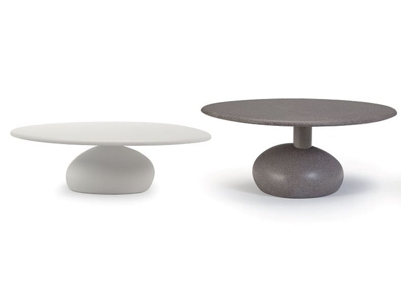 Круглый журнальный столик из композитного материала SANCAL ARCH-00107574