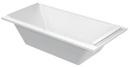 Duravit Прямоугольная акриловая ванна Starck 700339 - 700340 - 700341 - Вид №6