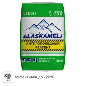 Противогололедные реагенты Alaskamelt Light 20 кг 89440958 STLM-2124264