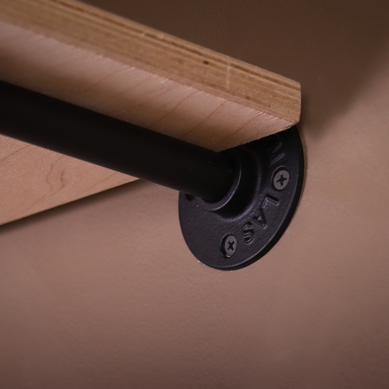 Фланец металлический для труб , 70x70x14 мм, черный LJPS0623 Public Steel Россия  - Вид №3