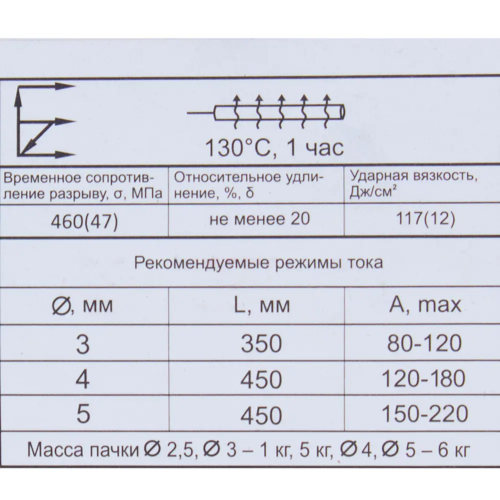 Электроды сталь МР-3 3 мм, 1 кг цвет серый 18677765 STLM-2171756 Santreyd  - Вид №2