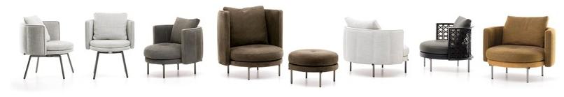 Minotti Кресло с подлокотниками Torii sun-id-1388471 - Вид №9