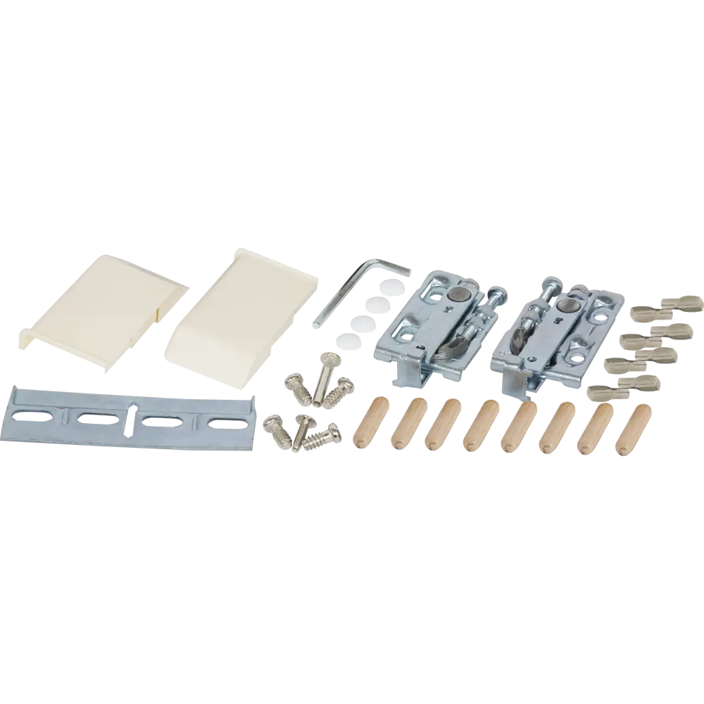 Каркас навесной угловой скошенный 40x92x35 см, ЛДСП, цвет белый DELINIA STLM-2177252 - Вид №3