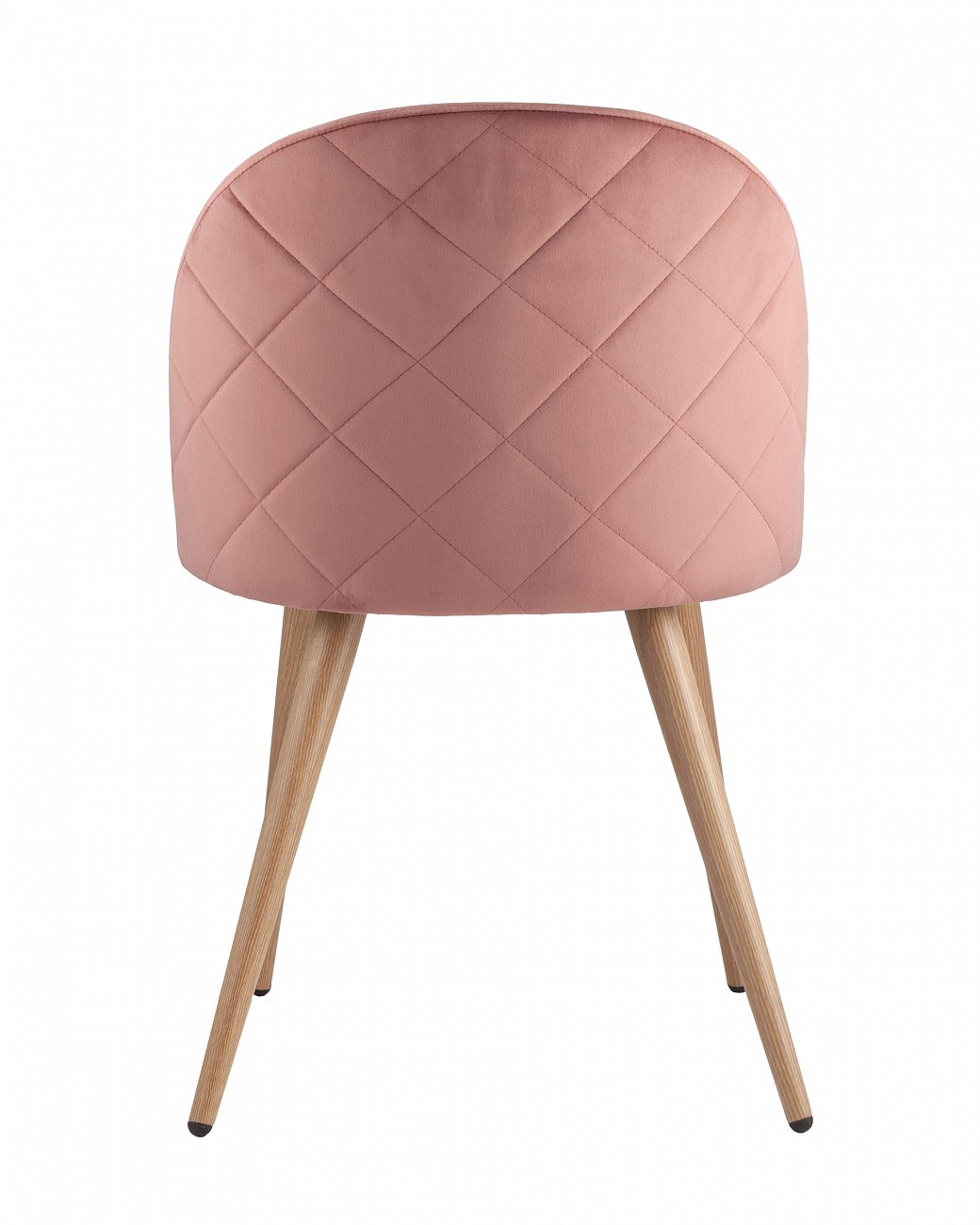 Стул с мягкой обивкой розовый с ромбами "Лион" STOOL GROUP ДИЗАЙНЕРСКИЕ 00-3881977 Розовый  - Вид №2